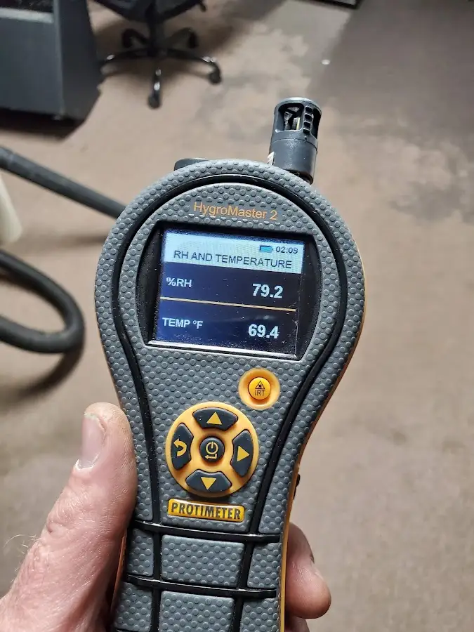 Moisture meter humidity assessment for Fire & Smoke Damage Restoration in Mims